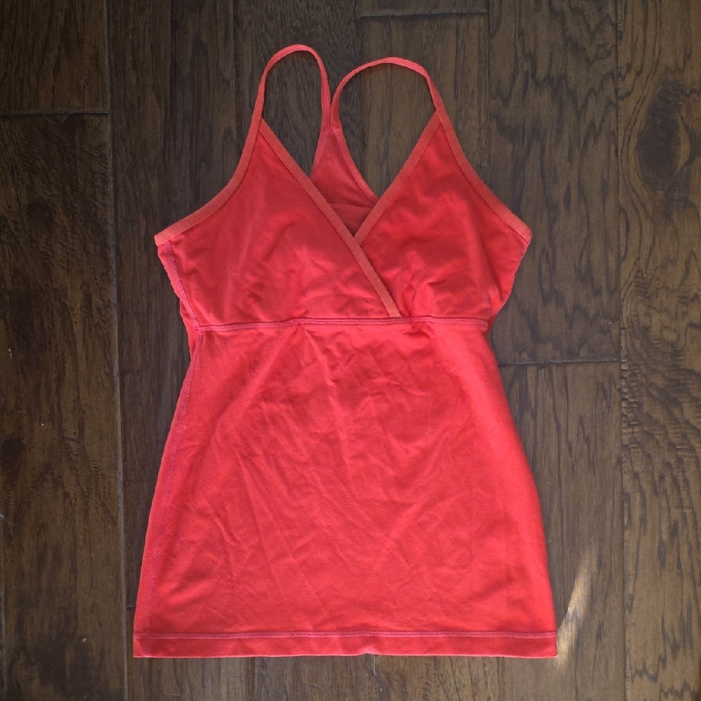 Lululemon V Tank - Orange